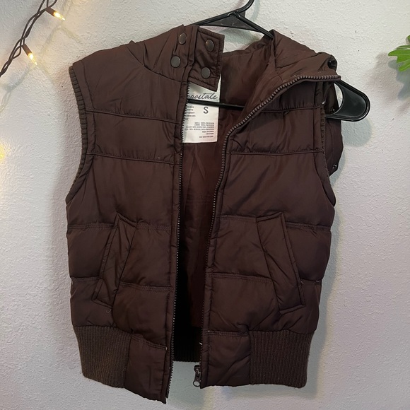 Aeropostale Jackets & Blazers - Brown puffer Jacket